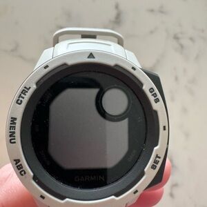 Garmin Instinct, Silver and Black Smartwatch